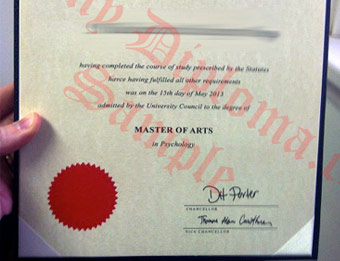 Victoria University of Wellington - Fake Diploma Sample from New Zealand